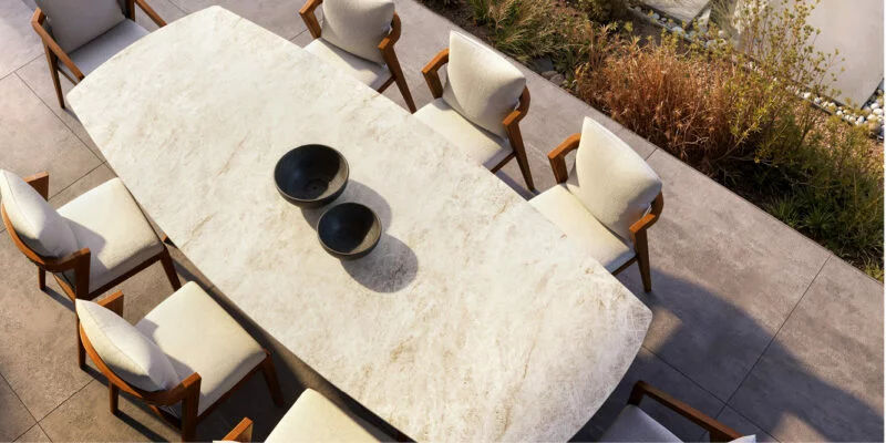 Cascais Porcelain Dining Table