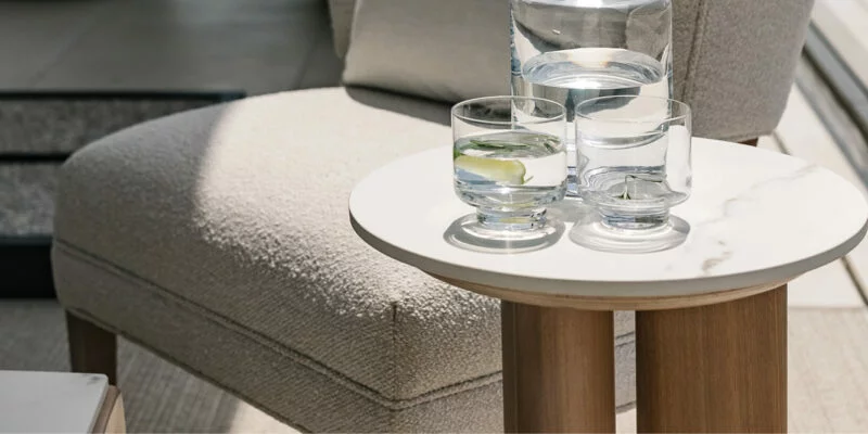 Tamarindo Round Side Table