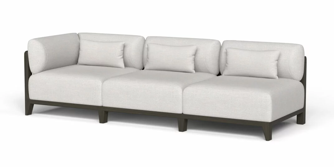 Tamarindo Left Arm End Section 3 Seater in Modular Sofas for Tamarindo collection