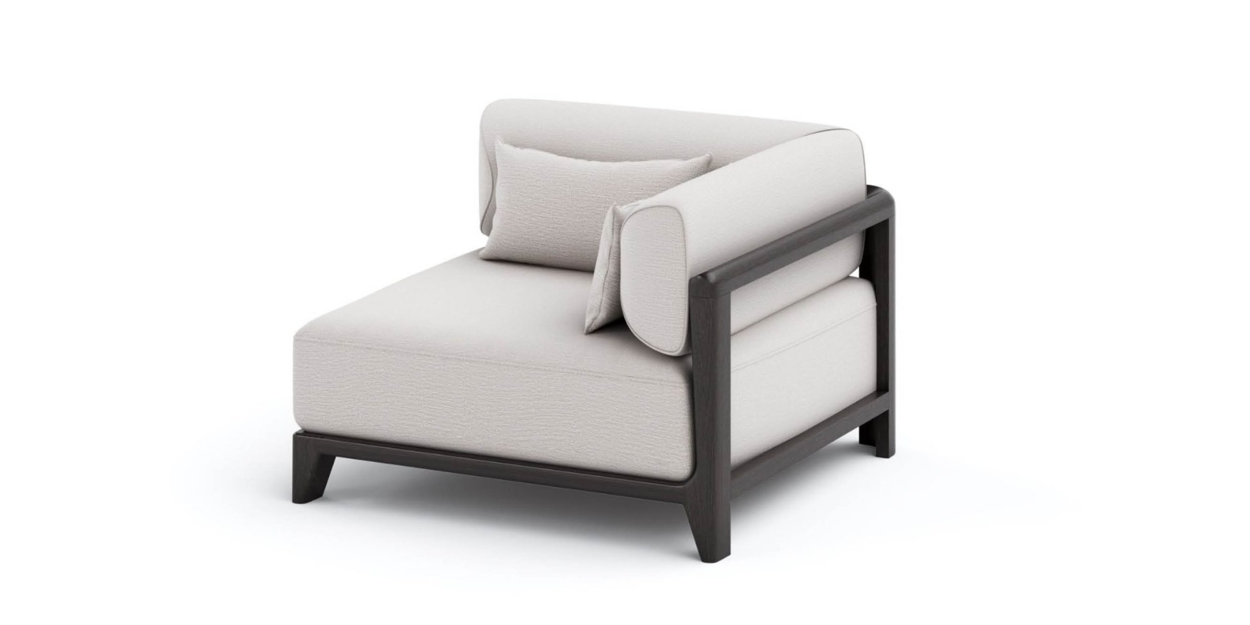 Chuchumber Right Arm Chaise in Modular Sofas for Chuchumber collection